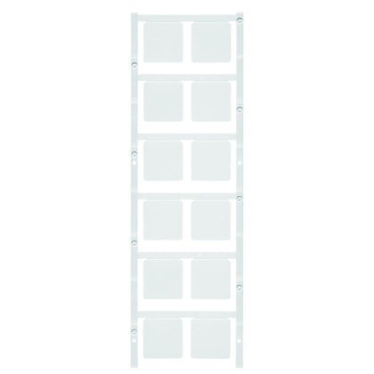 Märkkarta SM27/27 vit 12tkn (Rexel)