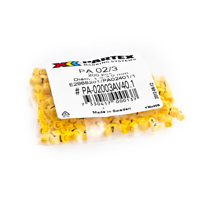 PA02/3 GUL/200-PÅSE (0) (Rexel)