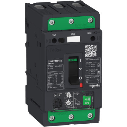 Motorskyddsbryt 40-80A 100kA V (Rexel)