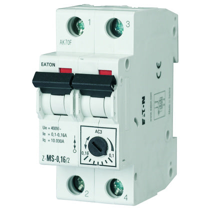 MOTORSK BRYT 2-POL 0,40A Z-MS-0,40/2 (Rexel)
