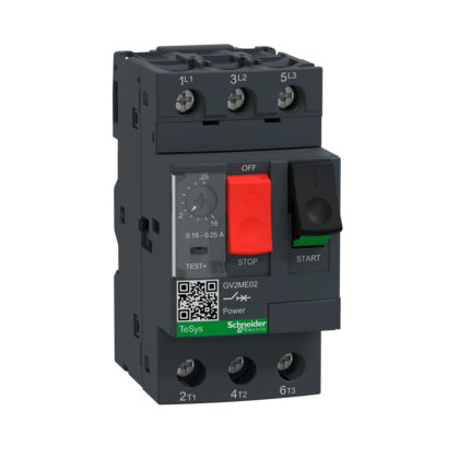 MOTORSKYDDSBR GV2ME02 0,16-0,25A (Rexel)