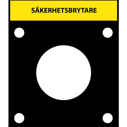 Rubrik låg Säkerhetsbrytare (Rexel)