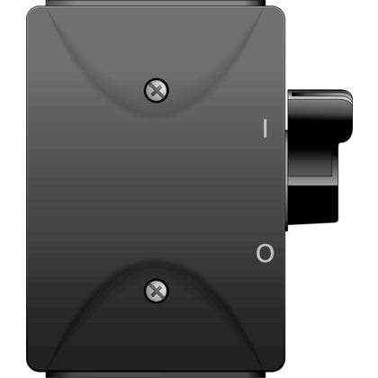 Säkerhetsbr 3pH 16A svart dra (Rexel)