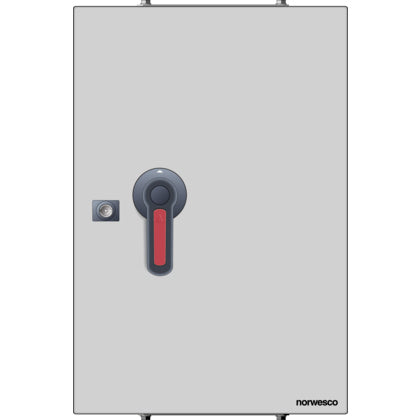 Säkerhetsbr 4pH 160A metall (Rexel)