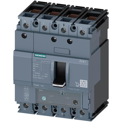 Effektbrytare 4P 160A 25kA (Rexel)