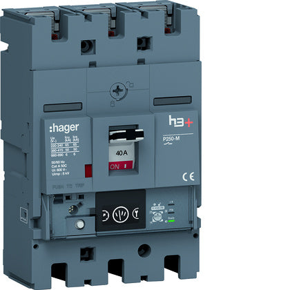 Effektbr h3+ E 40A 3P 50kA (Rexel)