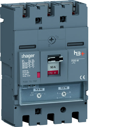 Effektbr h3+ T/M 50A 3P 50kA (Rexel)
