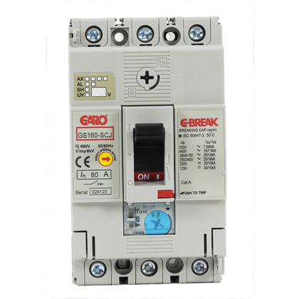 EFFEKTBRYTARE 3P 80A 25KA (Rexel)