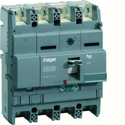 EFFEKTBRYTARE X250,4POL, 160A (Rexel)