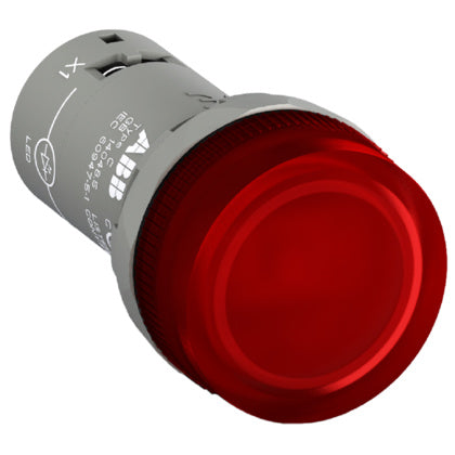 S.lampa Röd LED 48-60V AC/DC (Rexel)