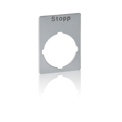 SKYLT STL 22 STOPP (Rexel)