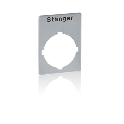 SKYLT STL 22 STÄNGER (Rexel)