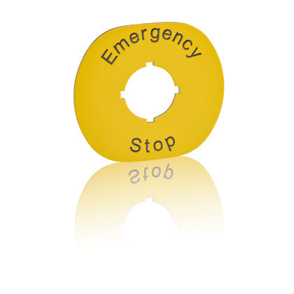 SKYLT EMERGENCY STOP HOR (Rexel)