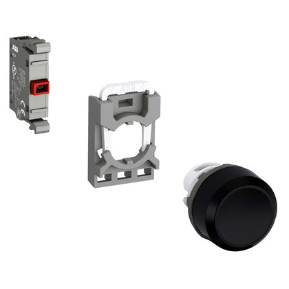 TRYCKKNAPP SVART 1NC (Rexel)