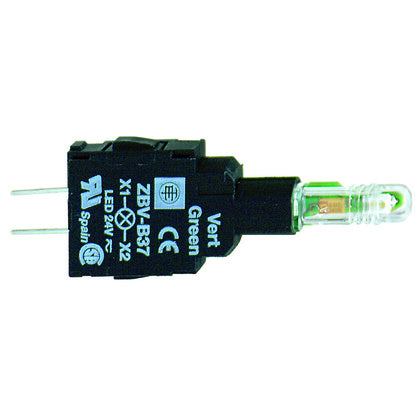 Lampblock röd Led 24 VAC/DC (Rexel)