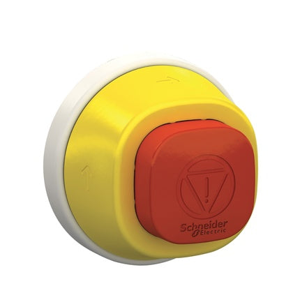 Nödstopp röd LED vrid 230VAC (Rexel)