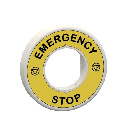 Ring Ø60 r/v LED EM STOP 24V (Rexel)