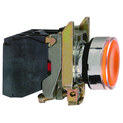 LAMPTRYCKKNAPP GUL 24V (Rexel)