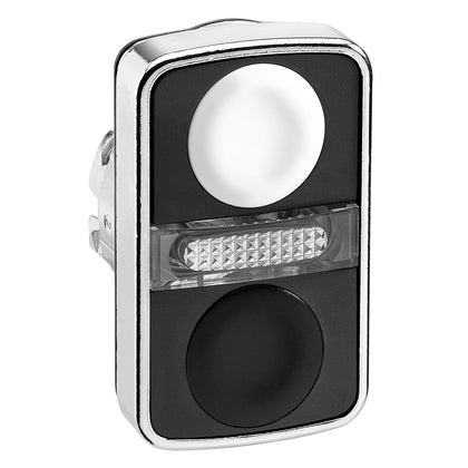 DUBBELTRYCKE MED LAMPA FÖR LED (Rexel)