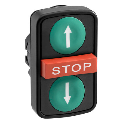 DUBBELTRYCKE + STOPPKNAPP (Rexel)