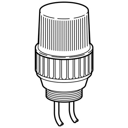 Signallampa 230V gul (Rexel)