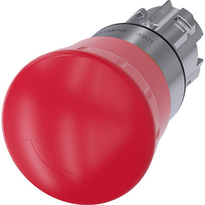 NÖDST.KNAPP 40MM RÖD VRIDÅTER (Rexel)