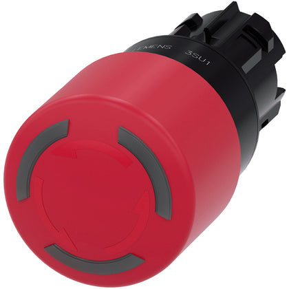 NÖDSTOPPKNAPP 33.4MM RÖD VRID (Rexel)