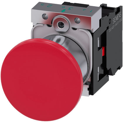 SVAMPTRYCKKNAPP 40MM RÖD 1NC (Rexel)