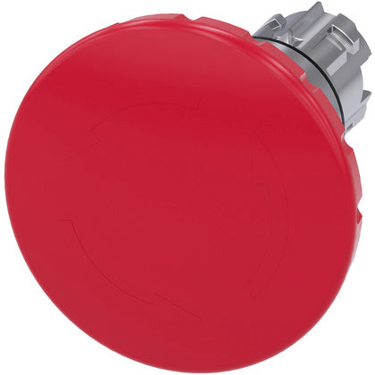 NÖDSTOPPKNAPP 60MM RÖD VRID (Rexel)