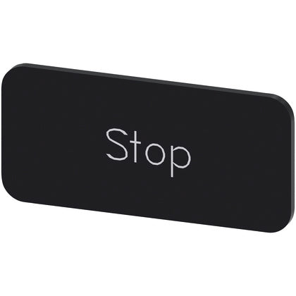 SKYLT INSKR: STOP I 12.5X27MM (Rexel)