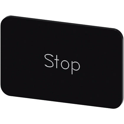 SKYLT INSKR: STOP 17.5X27MM (Rexel)