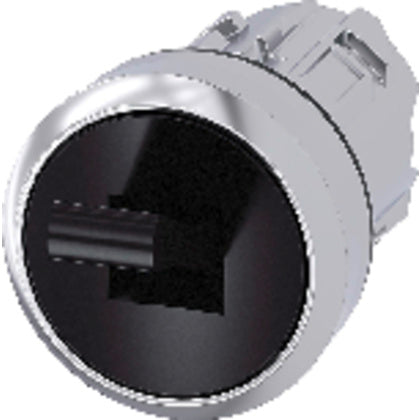 VIPPBRYTARE 22MM SVART (Rexel)