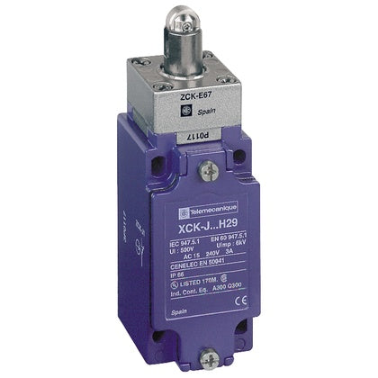 GRÄNSLÄGE NOCK STÅLRULLE 1/2'' XCKJ167H7 (Rexel)