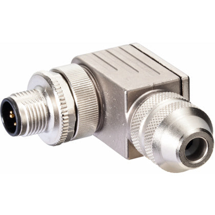 Kontaktdon M12H D-kod (Rexel)