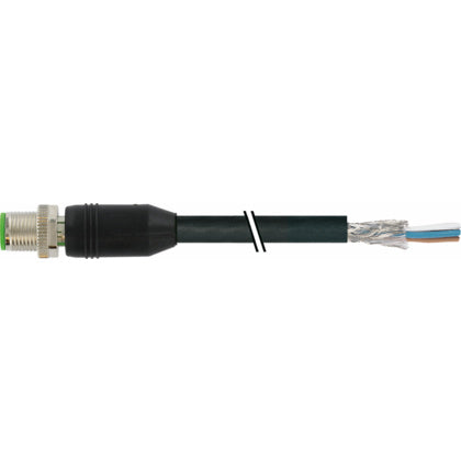 M12 hane skärmad Y-kod 4-pol (Rexel)