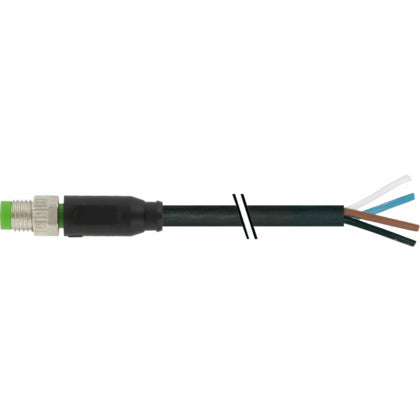 Kablage 4P M8 ha 0° A 2m (Rexel)