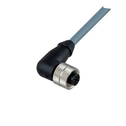 PLUG M12 3-POL VINKL 5M PVC (Rexel)