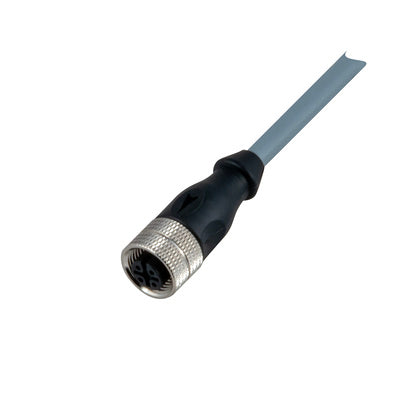 PLUG M12 4-POL RAK 2M PVC (Rexel)
