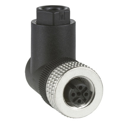 Kontaktdon M12 Hona vinkl (Rexel)