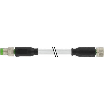 Kabl M8SM-M8SF 3P Grå 0,6m fx (Rexel)