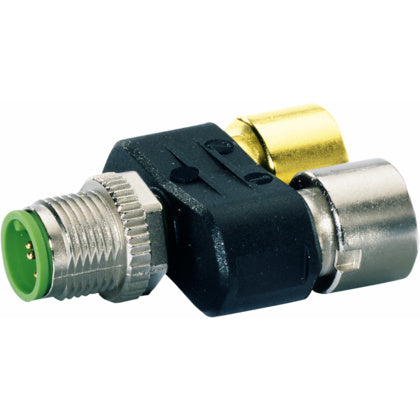T-koppling M12M 5P 2xM12F 4P S (Rexel)
