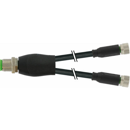 Kabl Y M12SM-2M12SF 3P sv 0,3m (Rexel)