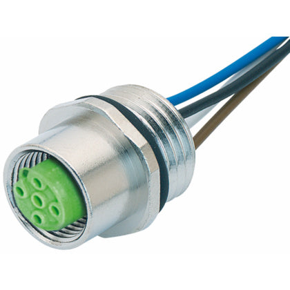 Chassikontakt M12 hona B-kod (Rexel)