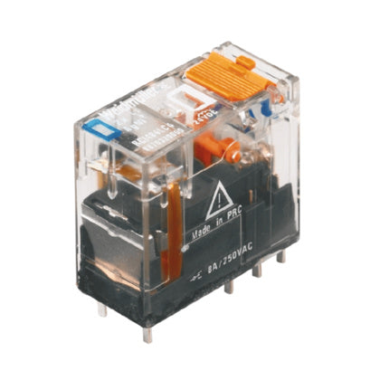 Relä 1-pol 115Vac Led + tknapp (Rexel)