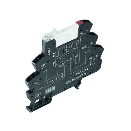 PLINTRELÄ F 230VUC 1CO 6A RC (Rexel)