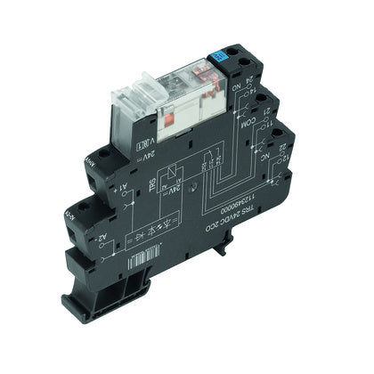 PLINTRELÄ S 12VDC 2CO 6A (Rexel)