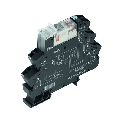 PLINTRELÄ F 24VUC 2CO 6A (Rexel)