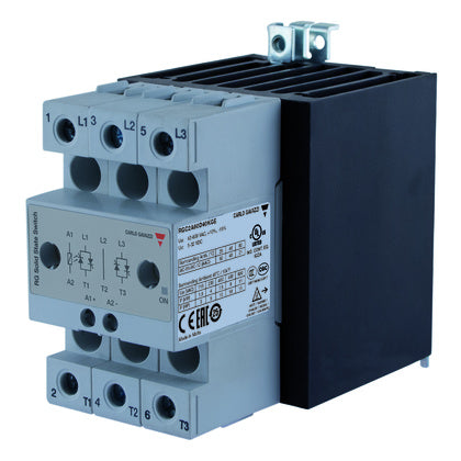 SSR 2-P 3X40A/600V DC-STYR/DIN (Rexel)