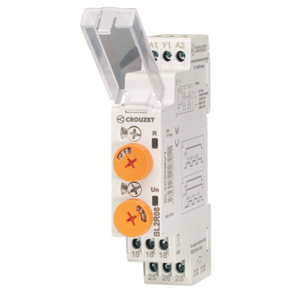 Tidrelä BL2R 2x8A 12-240VAC/DC (Rexel)