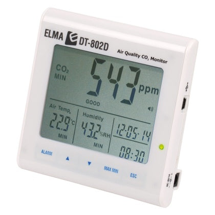 Luftkvalitetsmät Elma DT-802D (Rexel)